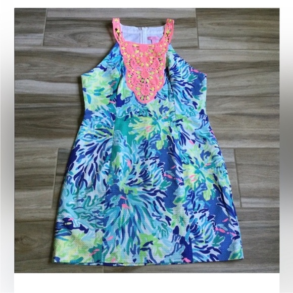 Lilly Pulitzer Shift Dress 14 - Picture 1 of 12